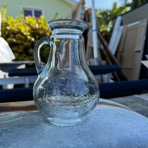 Vintage nautical pitcher, clipper ship, sailboat, vase, carafe - Picture 9 of 9